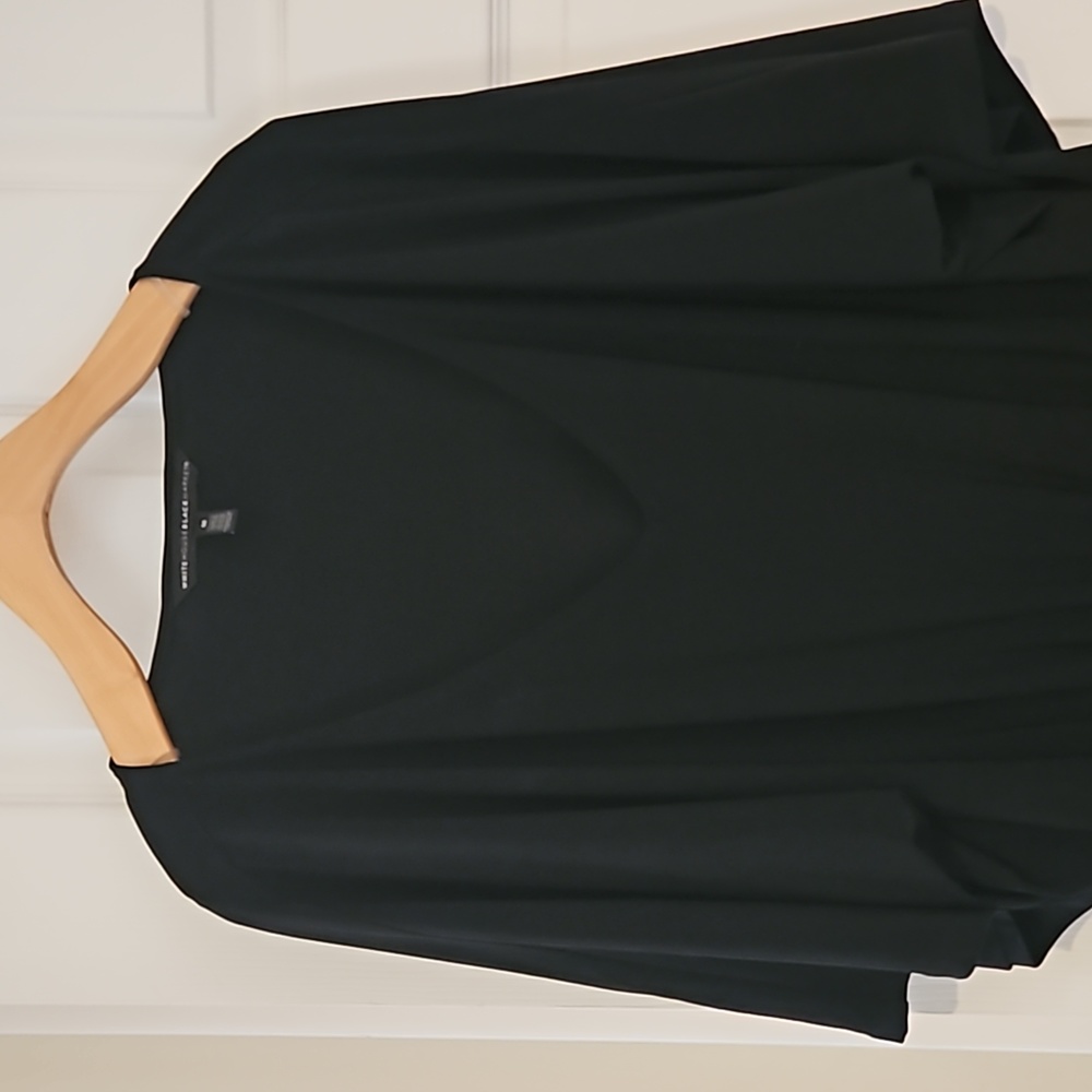 WHBM Kimono Sleeve Black Dress